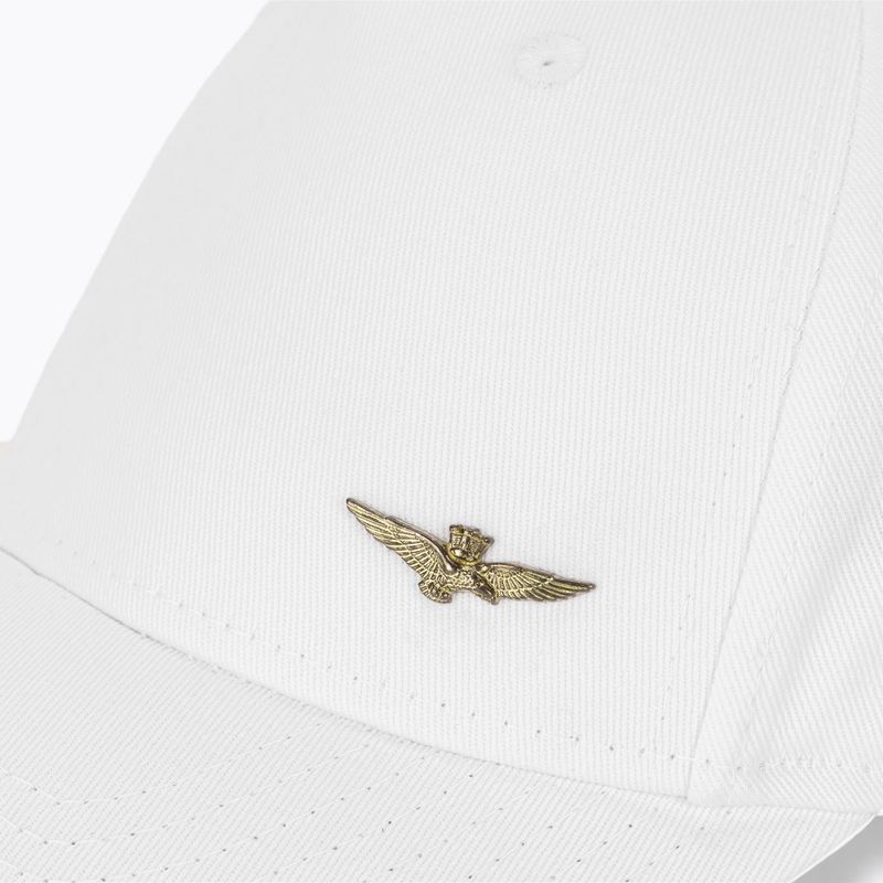 Pánská kšiltovka  Aeronautica Militare Basic With Metal Eagle off white 3