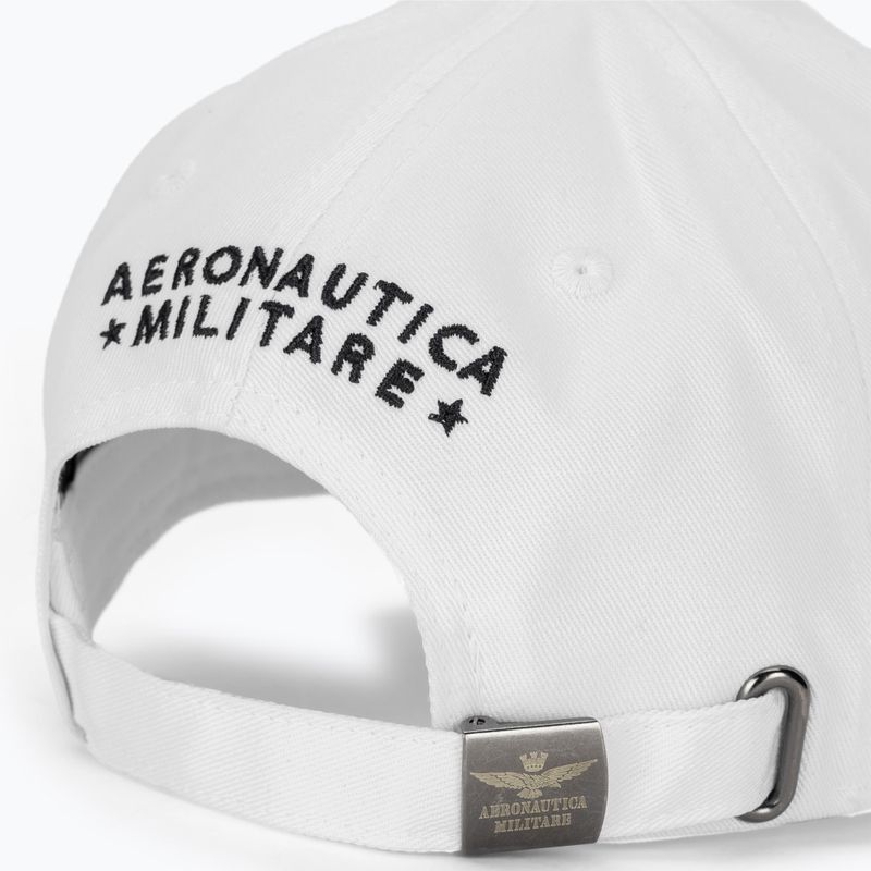 Pánská kšiltovka  Aeronautica Militare Basic With Metal Eagle off white 4