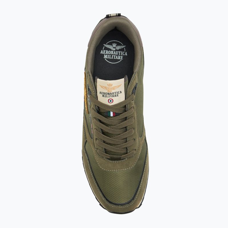 Pánské boty Aeronautica Militare SC288CT3379 dark brown/black 5
