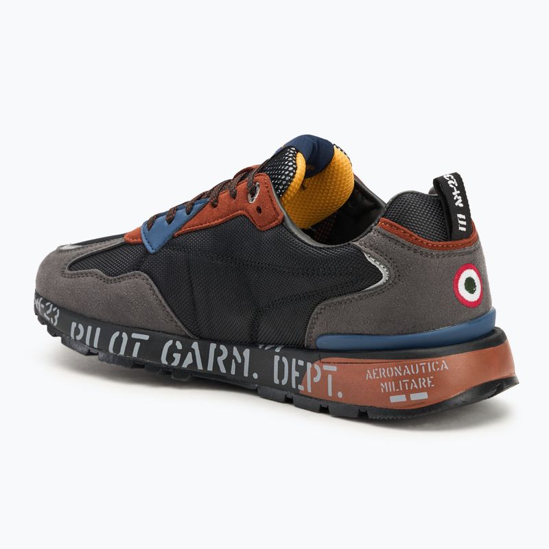 Pánské boty Aeronautica Militare SC276CT3380 grey/black 3