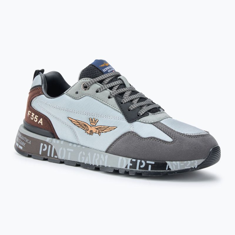 Pánské boty Aeronautica Militare SC276CT3380 brown/white