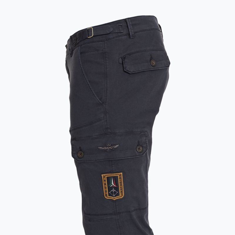 Pánské kalhoty Aeronautica Militare Heritage dark blue 3