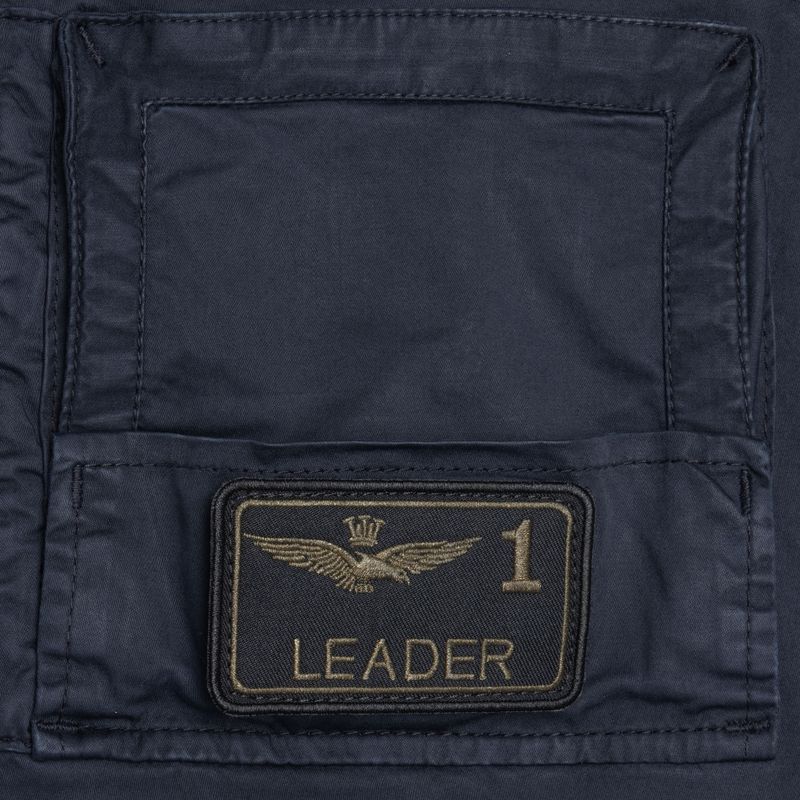 Pánské kalhoty Aeronautica Militare Heritage blue/black 4