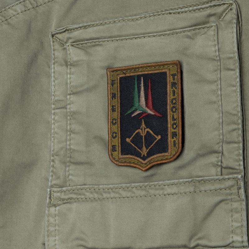 Pánské kalhoty Aeronautica Militare Heritage green 4
