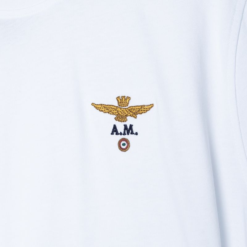 Pánské tričko Aeronautica Militare Essential off white 3