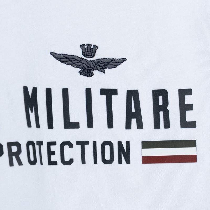 Pánské tričko Aeronautica Militare Heritage off white 3