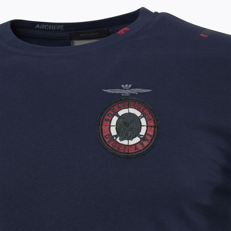 Pánské tričko Longsleeve Aeronautica Militare Flying Team dark blue 3