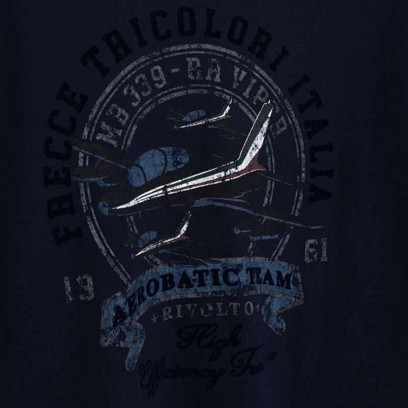 Pánské tričko Aeronautica Militare Heritage dark blue 3