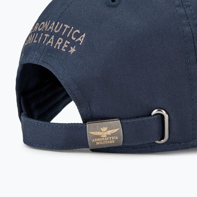 Pánská kšiltovka Aeronautica Militare Cotton With Logo blue navy 4