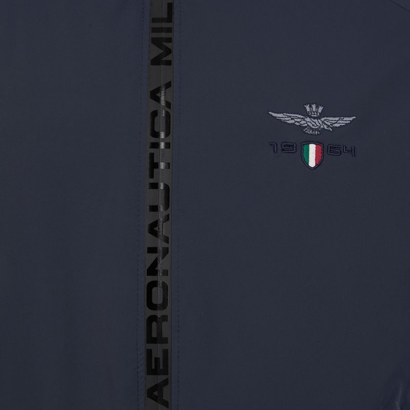 Pánská bunda Aeronautica Militare 251AB2205CT3264 FZ blu navy 3