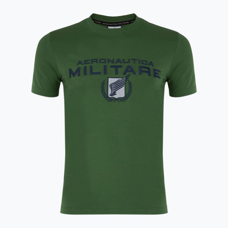 Pánské tričko Aeronautica Militare 251TS2379J674 forest green