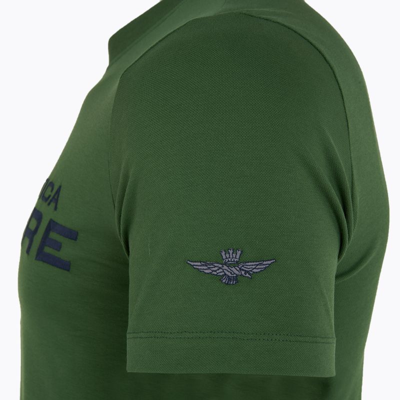 Pánské tričko Aeronautica Militare 251TS2379J674 forest green 4