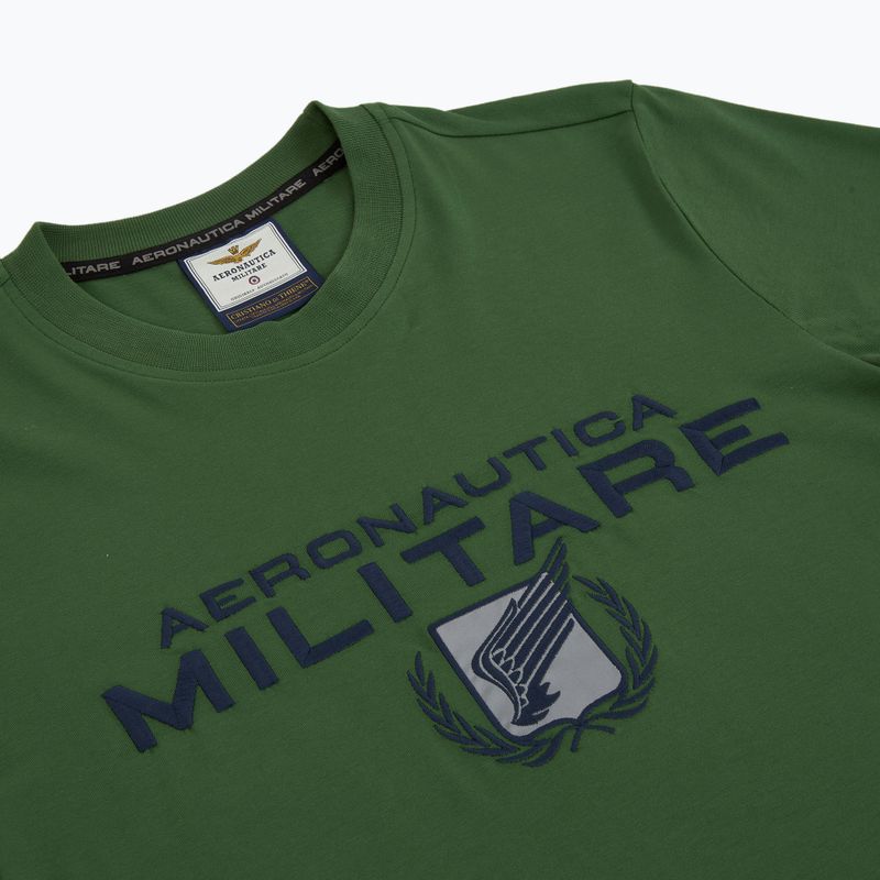 Pánské tričko Aeronautica Militare 251TS2379J674 forest green 5