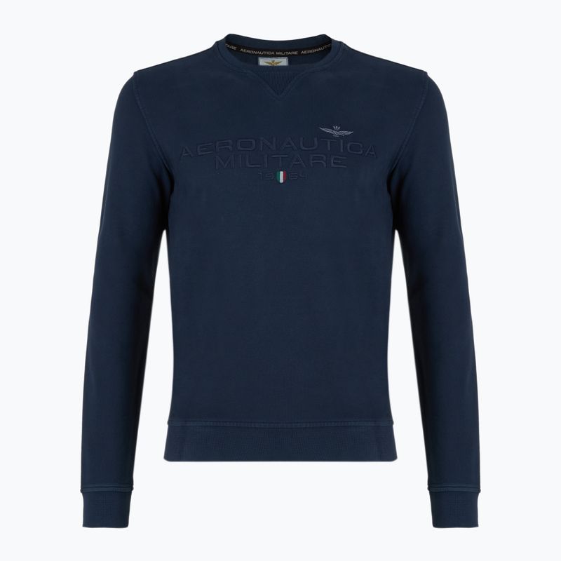 Pánská mikina Aeronautica Militare 251FE1985F539 blue navy washed