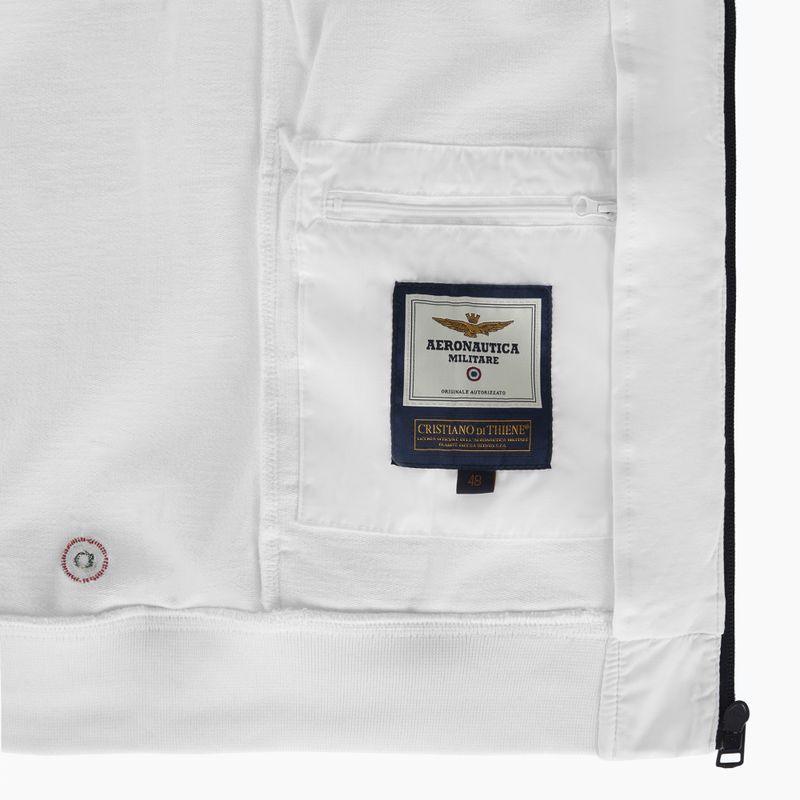 Pánská mikina Aeronautica Militare 251AF500F459 Cappucio off white 5