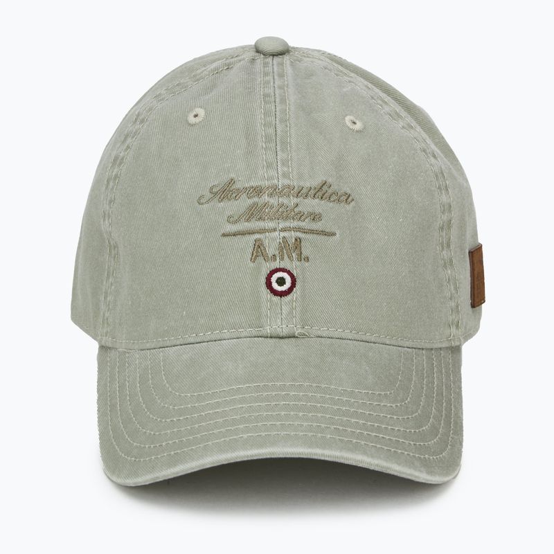 Pánská kšiltovka Aeronautica Militare 251HA1204CT2476 stone beige washed 2