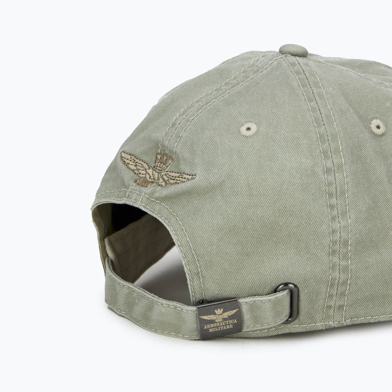 Pánská kšiltovka Aeronautica Militare 251HA1204CT2476 stone beige washed 4