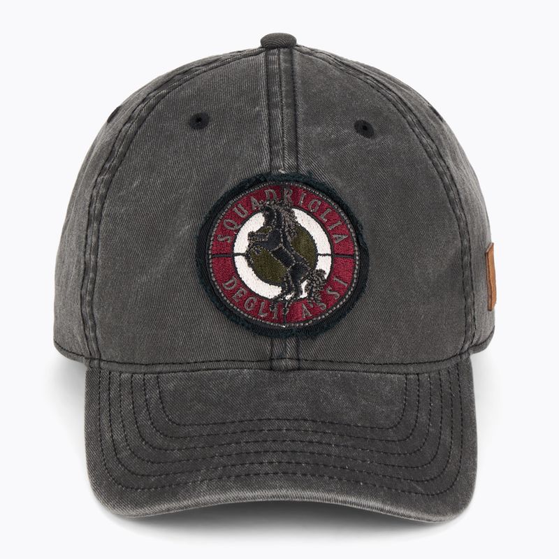 Pánská kšiltovka Aeronautica Militare 251HA1211CT2476 black washed 2