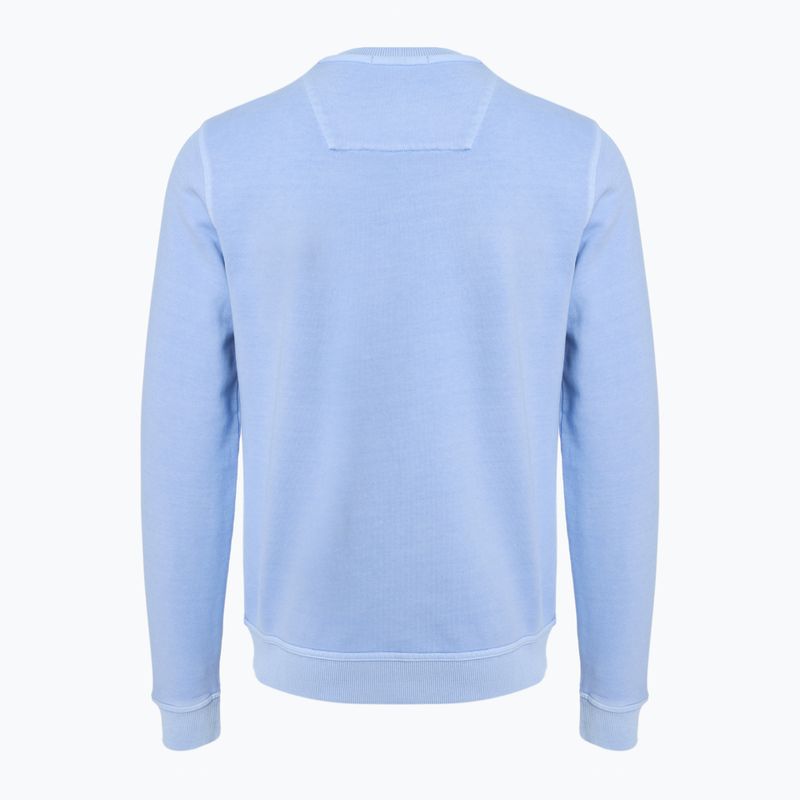 Pánská mikina Aeronautica Militare Girocollo ice blue washed 2