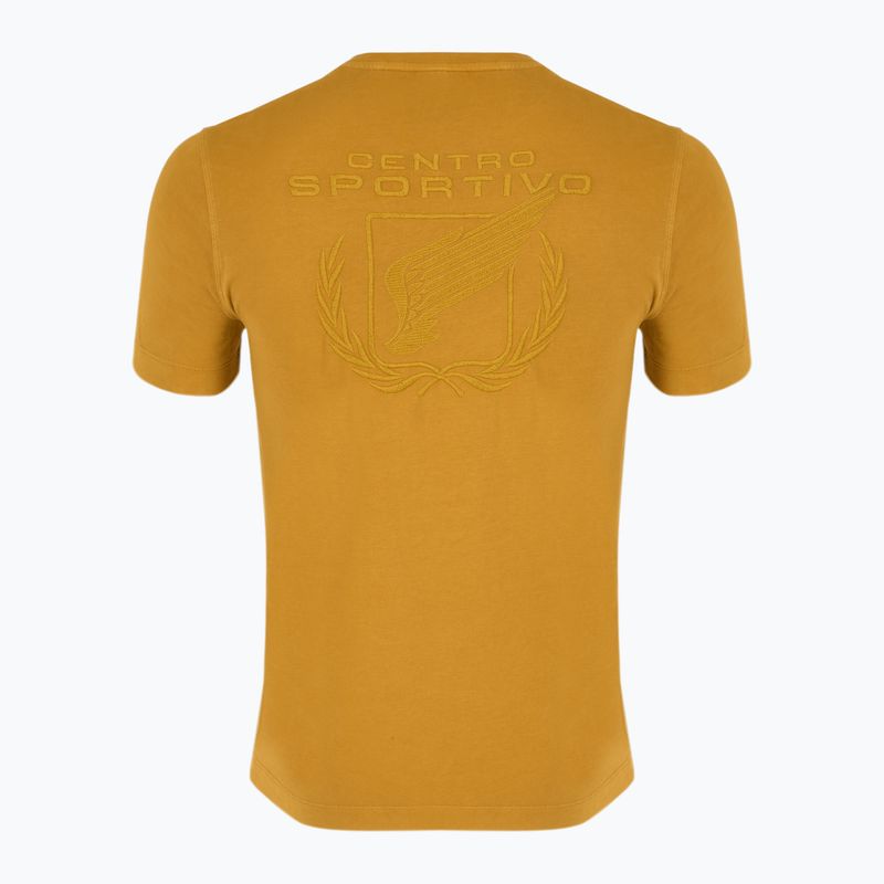 Pánská tričko Aeronautica Militare 251TS2377J633 golden spice washed 2