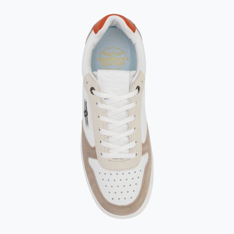 Pánské boty Aeronautica Militare251SC235PL244 off white/beige 5