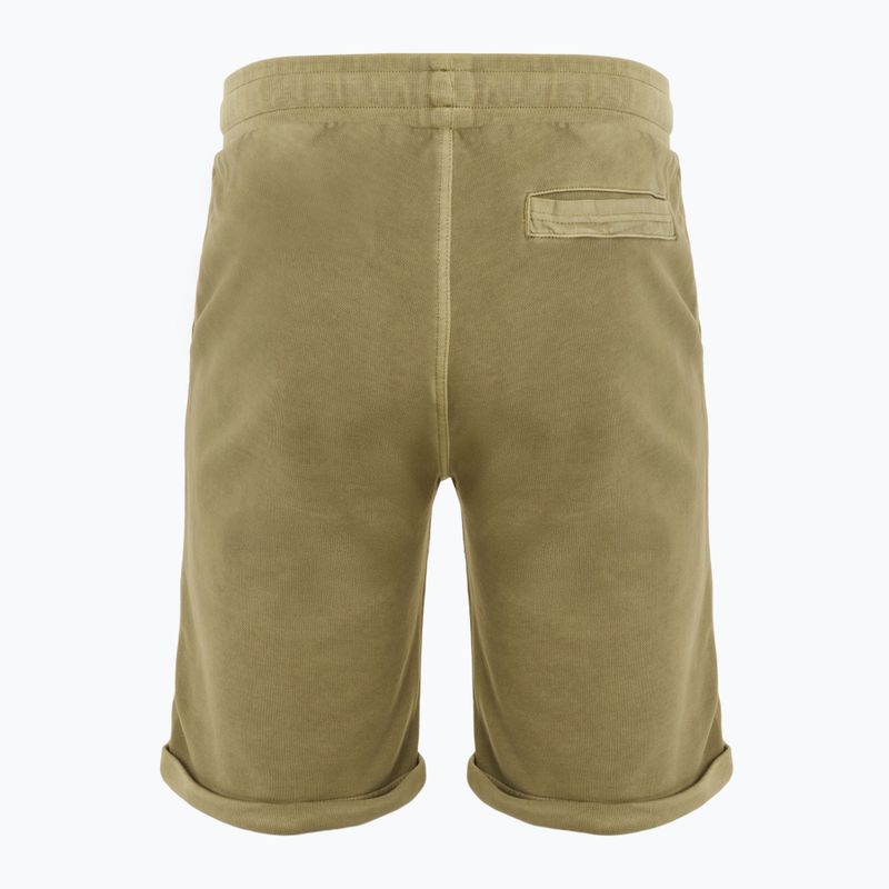 Pánské šortky Aeronautica Militare 251BF016F583 antelope beige washed 2