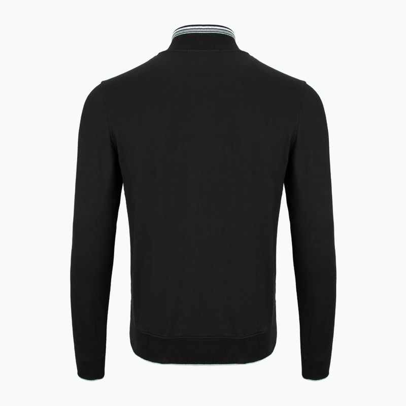 Pánská mikina Aeronautica Militare Essential jet black 2