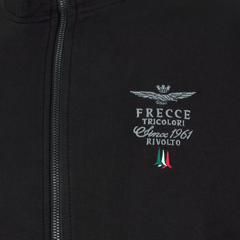 Pánská mikina Aeronautica Militare Essential jet black 3