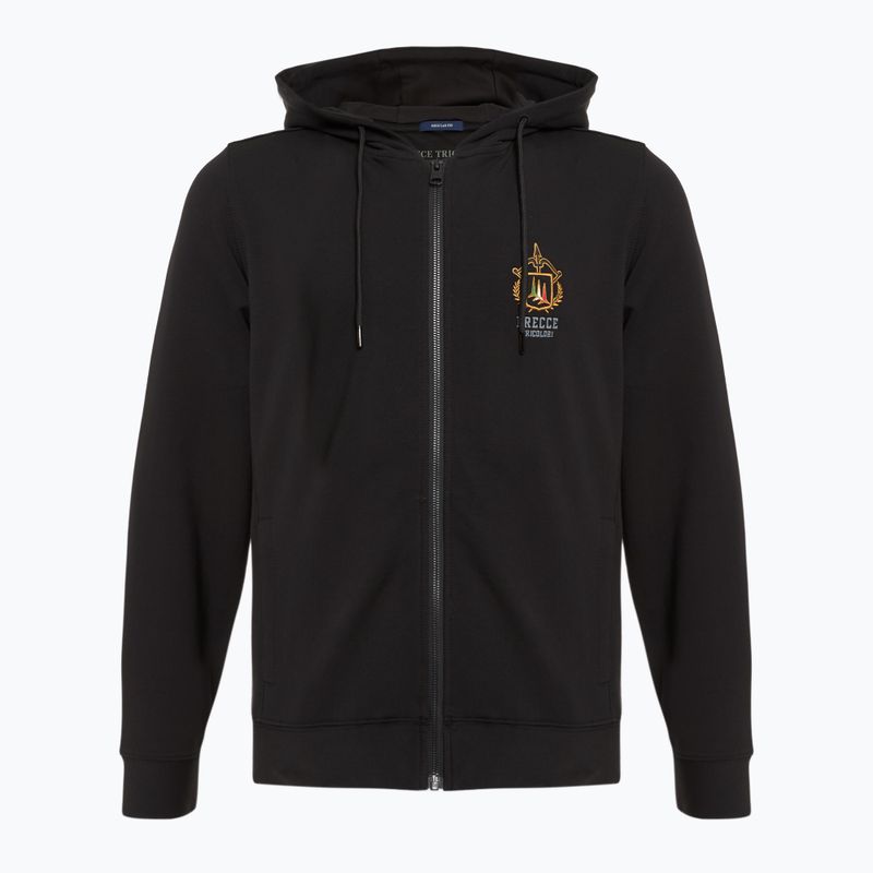 Pánská mikina Aeronautica Militare Essential Hoody jet black
