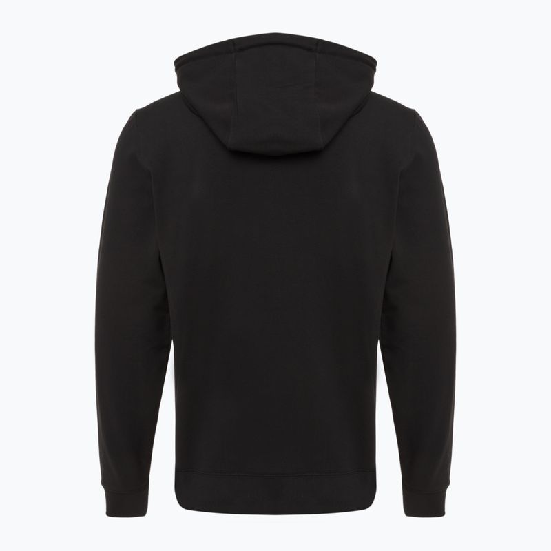 Pánská mikina Aeronautica Militare Essential Hoody jet black 2