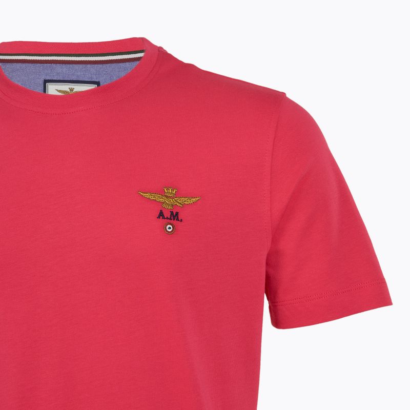 Pánská tričko Aeronautica Militare Essential magenta 3