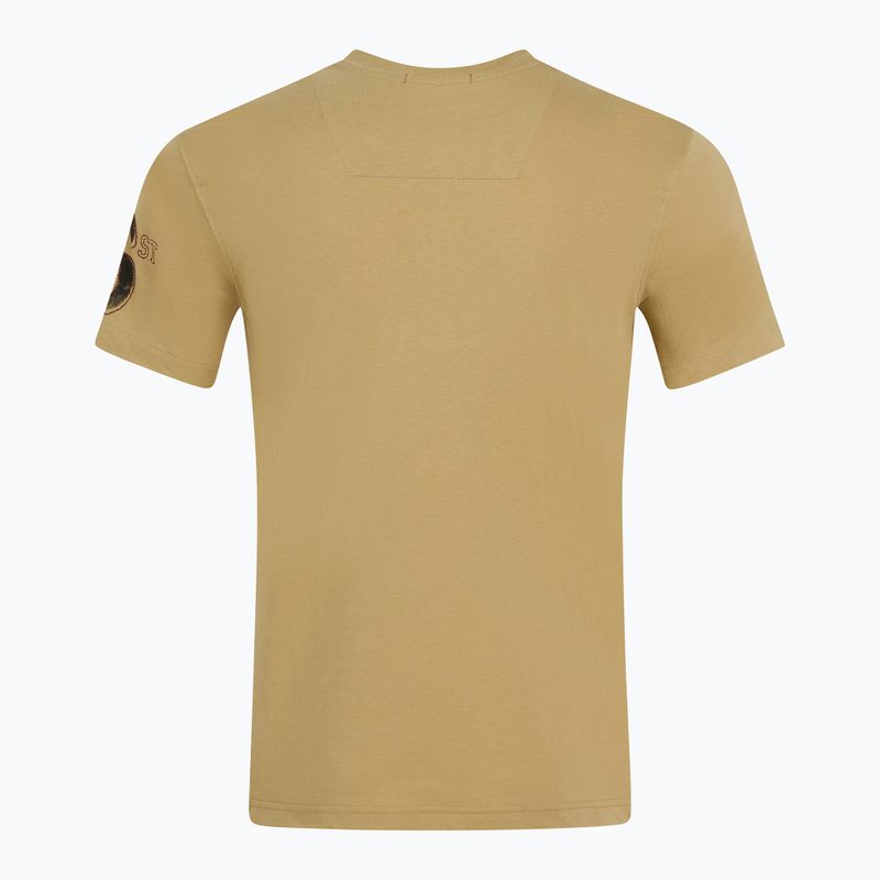 Pánské tričko Aeronautica Militare Tornado antilopa beige 2