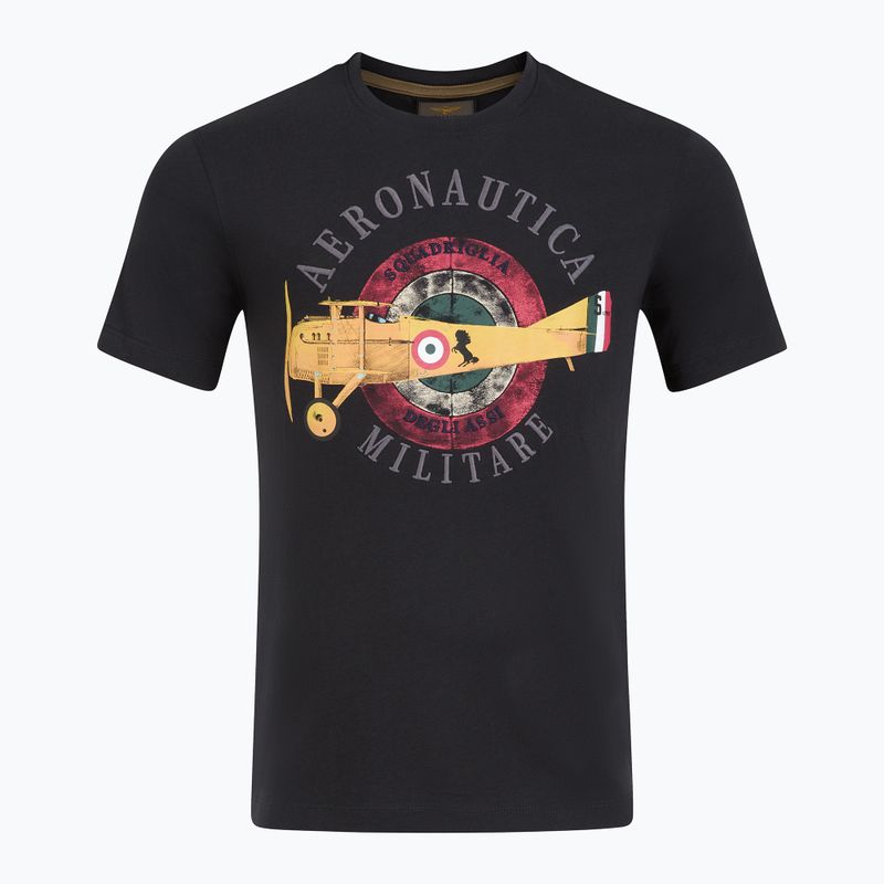 Pánské tričko Aeronautica Militare Squadriglia degli Assi blu navy