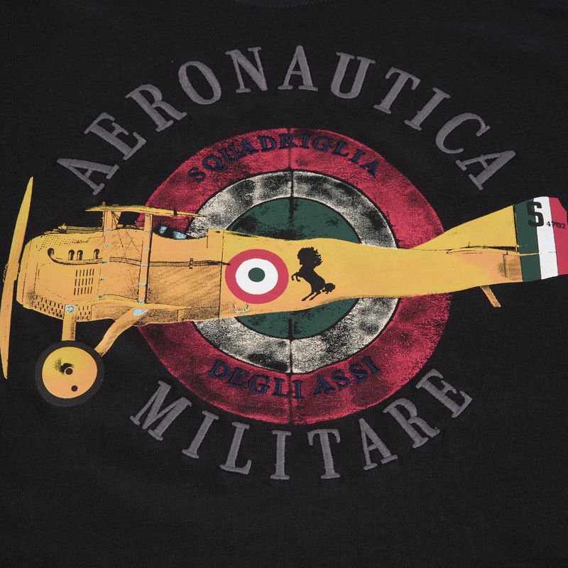 Pánské tričko Aeronautica Militare Squadriglia degli Assi blu navy 4