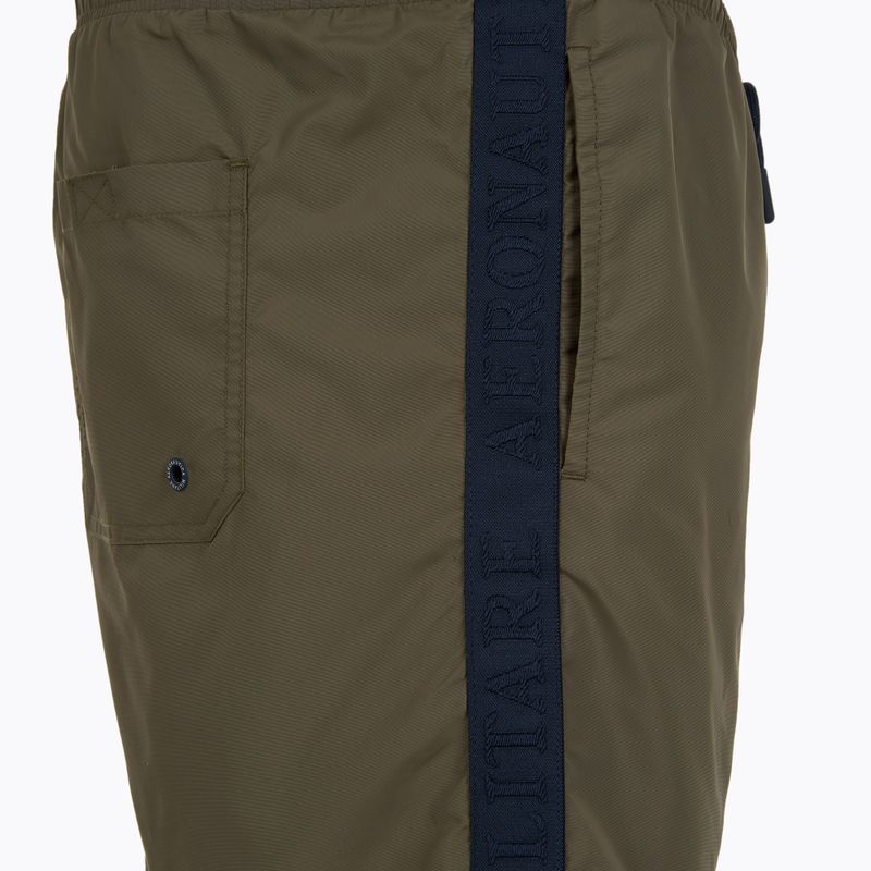 Pánské plavky Aeronautica Militare 251BW225CT3539 military olive 4