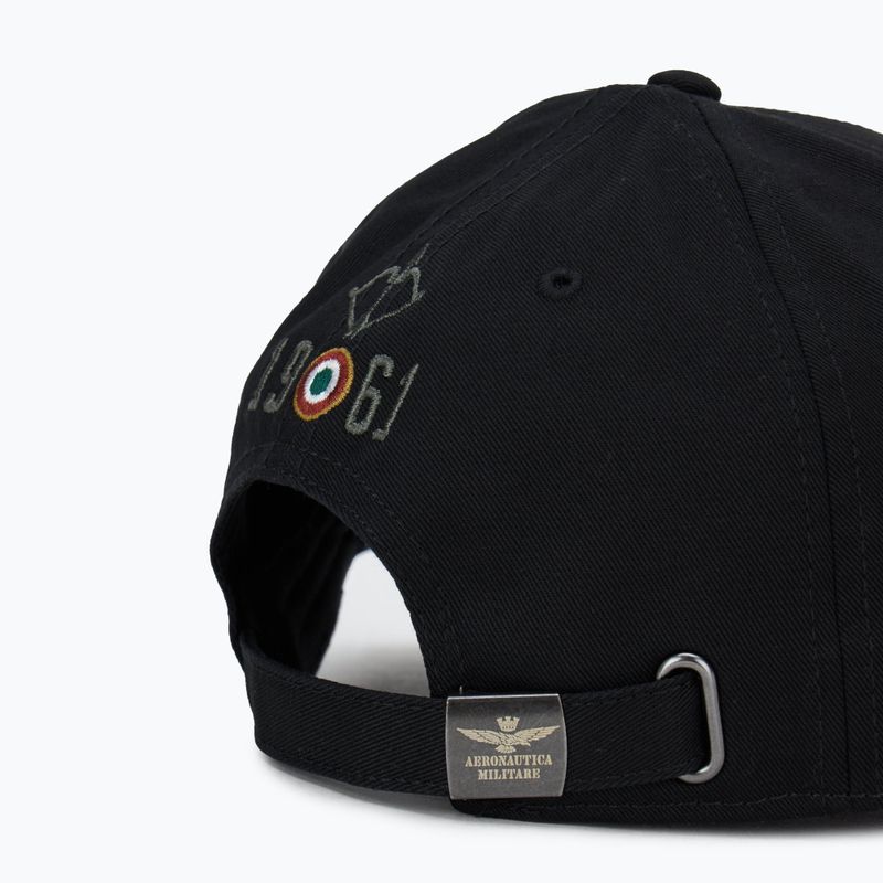 Pánská kšiltovka Aeronautica Militare 251HA1104CT2261 jet black 4