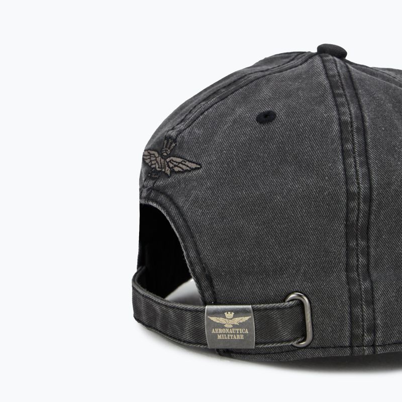Pánská kšiltovka Aeronautica Militare 251HA1204CT2476 black washed 4