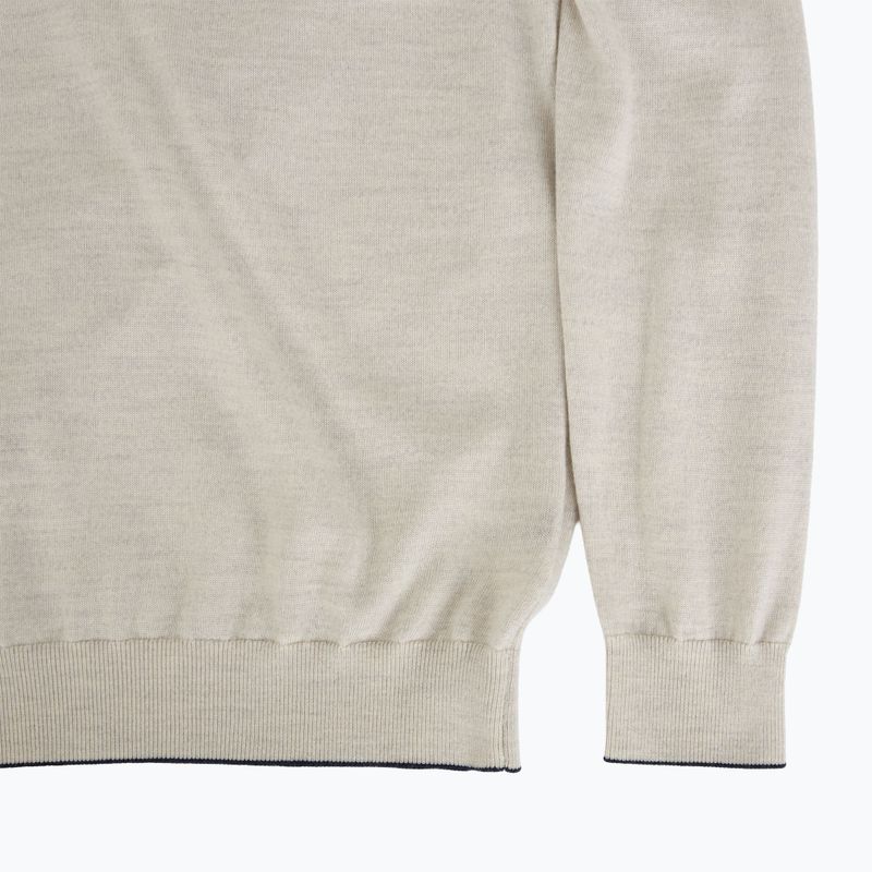 Pánský svetr Aeronautica Militare 1/2 Zip stone melange 3