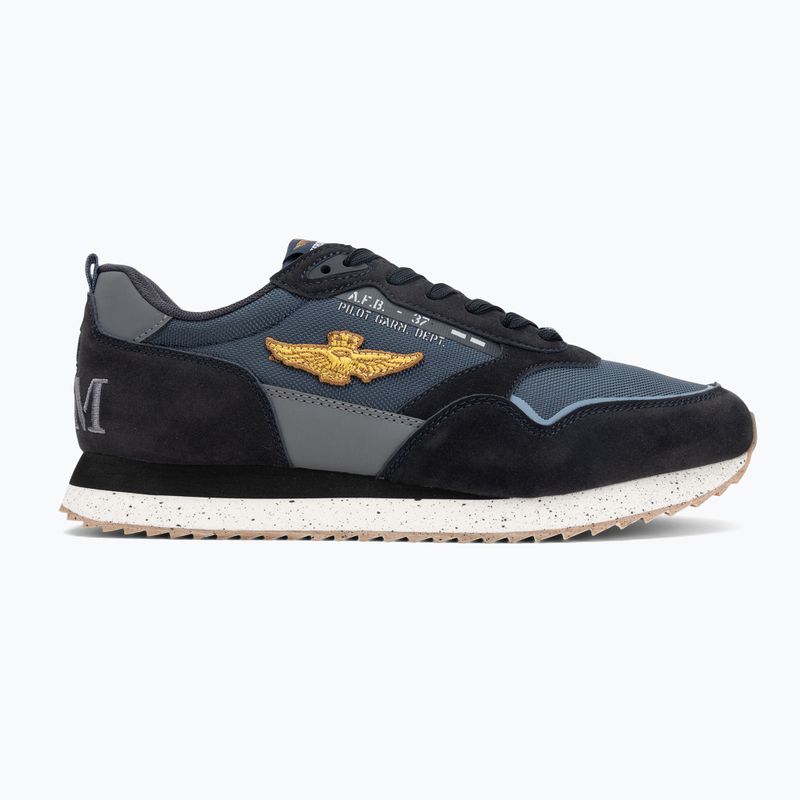 Pánské boty Aeronautica Militare 252SC0288UCT03545 navy blue 2