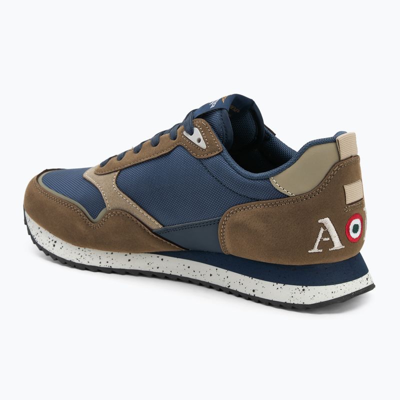 Pánské boty Aeronautica Militare 252SC0288UCT03545 blue navy/brown 3