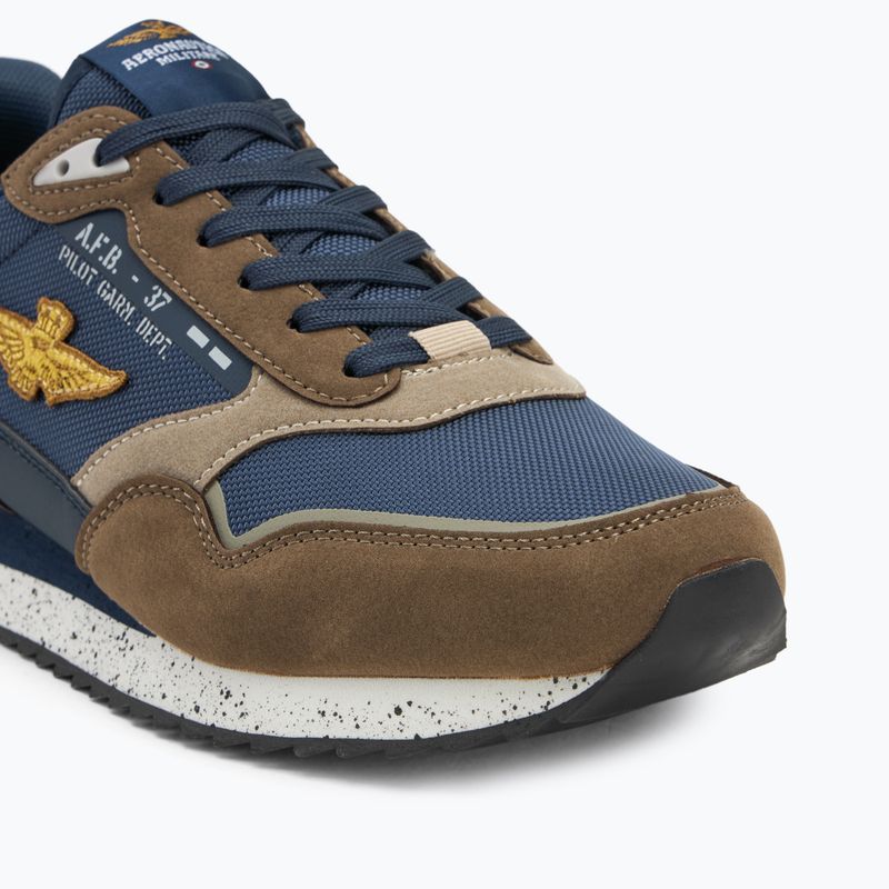 Pánské boty Aeronautica Militare 252SC0288UCT03545 blue navy/brown 7