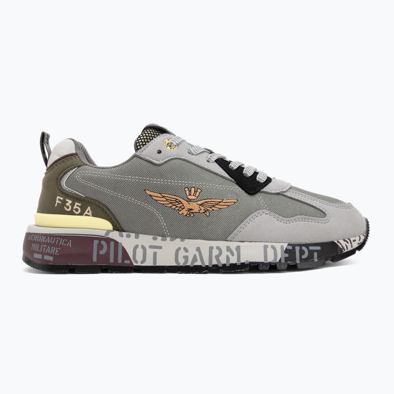 Pánské boty Aeronautica Militare 252SC0276UCT03380 multicolor grey/green 2
