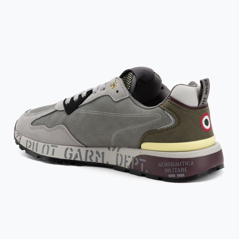 Pánské boty Aeronautica Militare 252SC0276UCT03380 multicolor grey/green 3