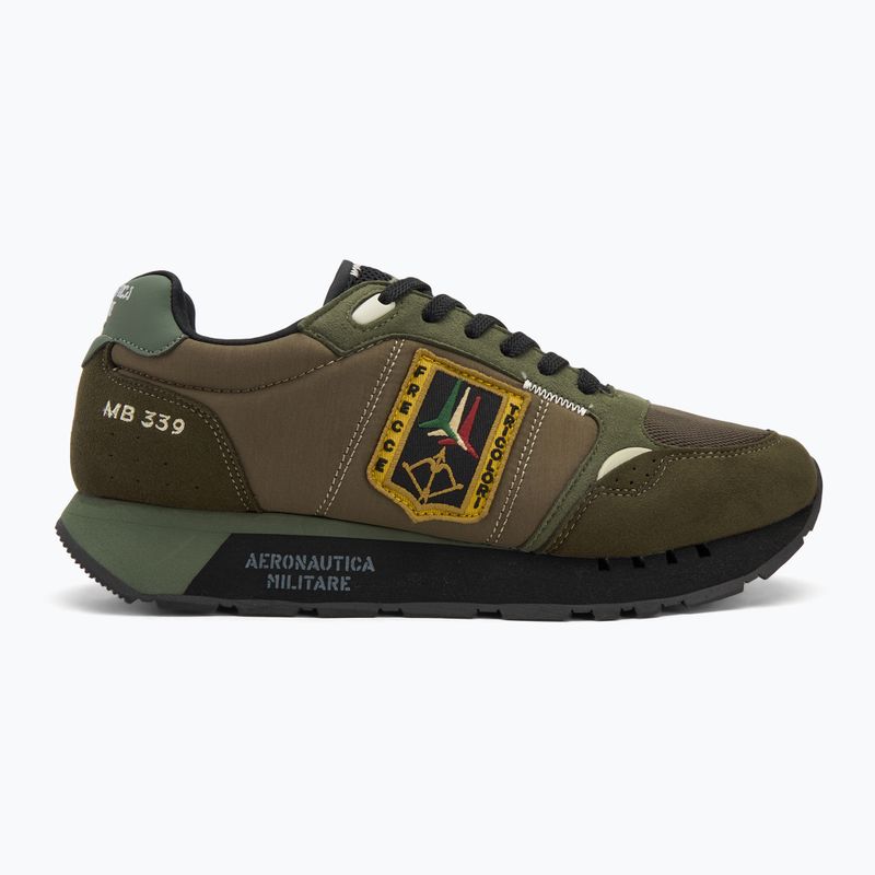 Pánské boty Aeronautica Militare 252SC0292UCT03331 dark green 2