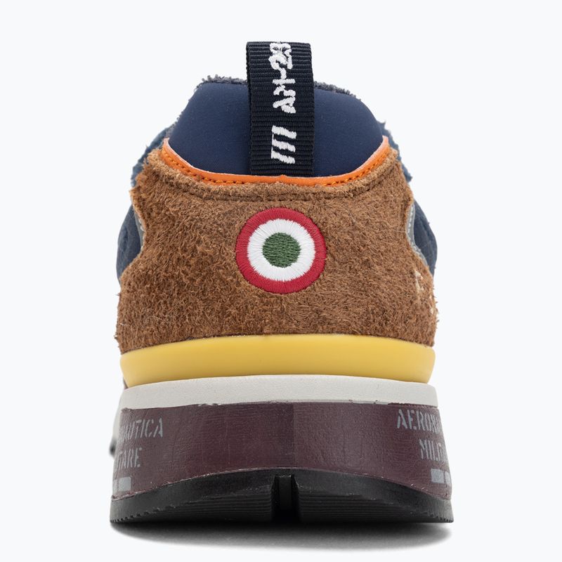 Pánské boty Aeronautica Militare 252SC0276UCT03546 multicolor navy blue/burnt brown/burgundy 5