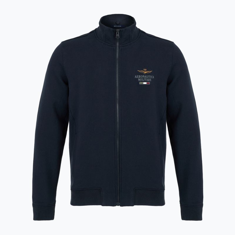 Pánská mikina Aeronautica Militare Hoodie navy blue 4