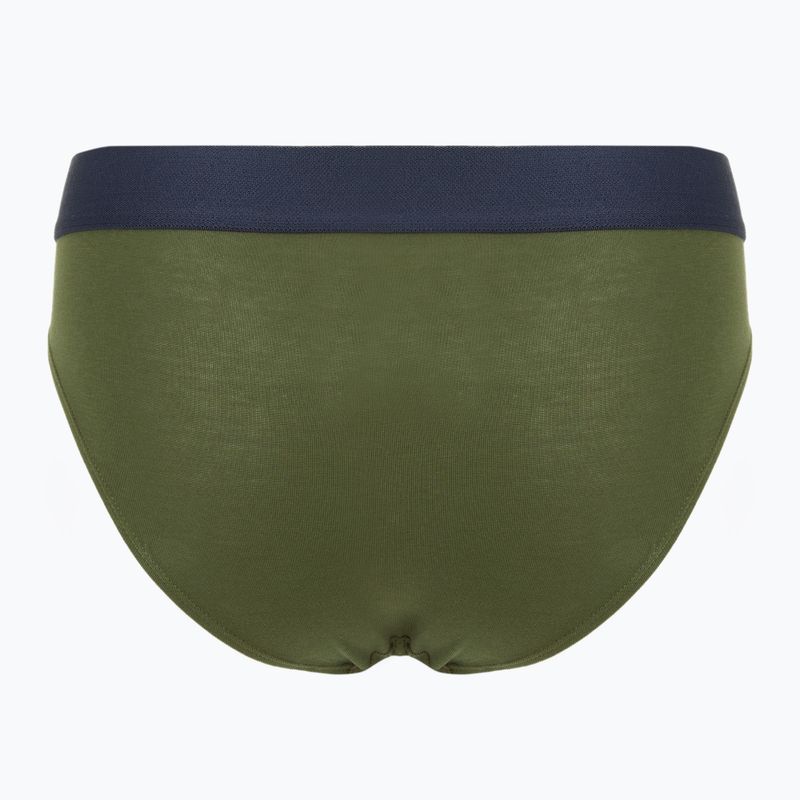 Pánské slipy Aeronautica Militare AM1USL003 Brief 2 páry military 3