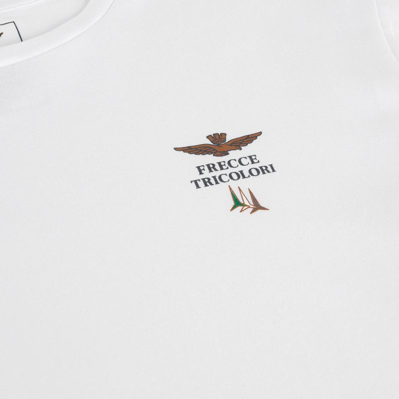 Pánské tričko Aeronautica Militare AM1UTI005 Round Neck white 3
