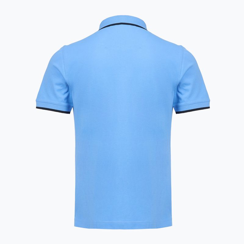 Tričko Aeronautica Militare PO1308UP00082 Polo silver lake blue 2