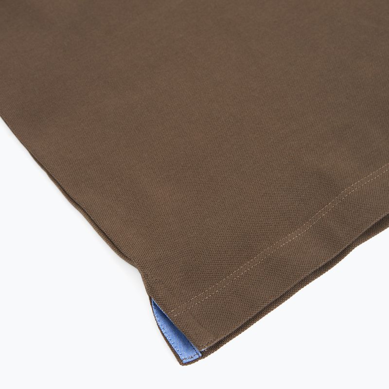 Tričko Aeronautica Militare PO1308UP00082 Polo chestnut brown 4